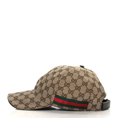 Gucci Monogram Web Baseball Hat L Beige Cocoa 3 of 9
