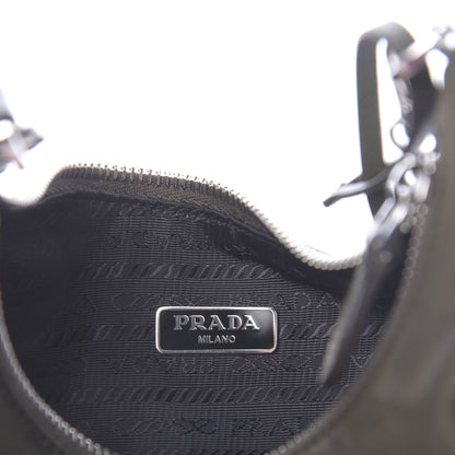 Prada Tessuto Nylon Saffiano Re-Edition 2005 Shoulder Bag Mimetico 6 of 10
