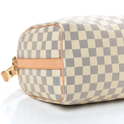 Louis Vuitton Damier Azur Speedy Bandouliere 25 8 of 9