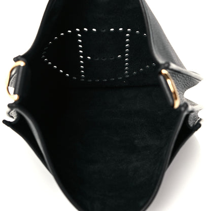 Hermes Taurillon Clemence Evelyne III PM Black 5 of 11