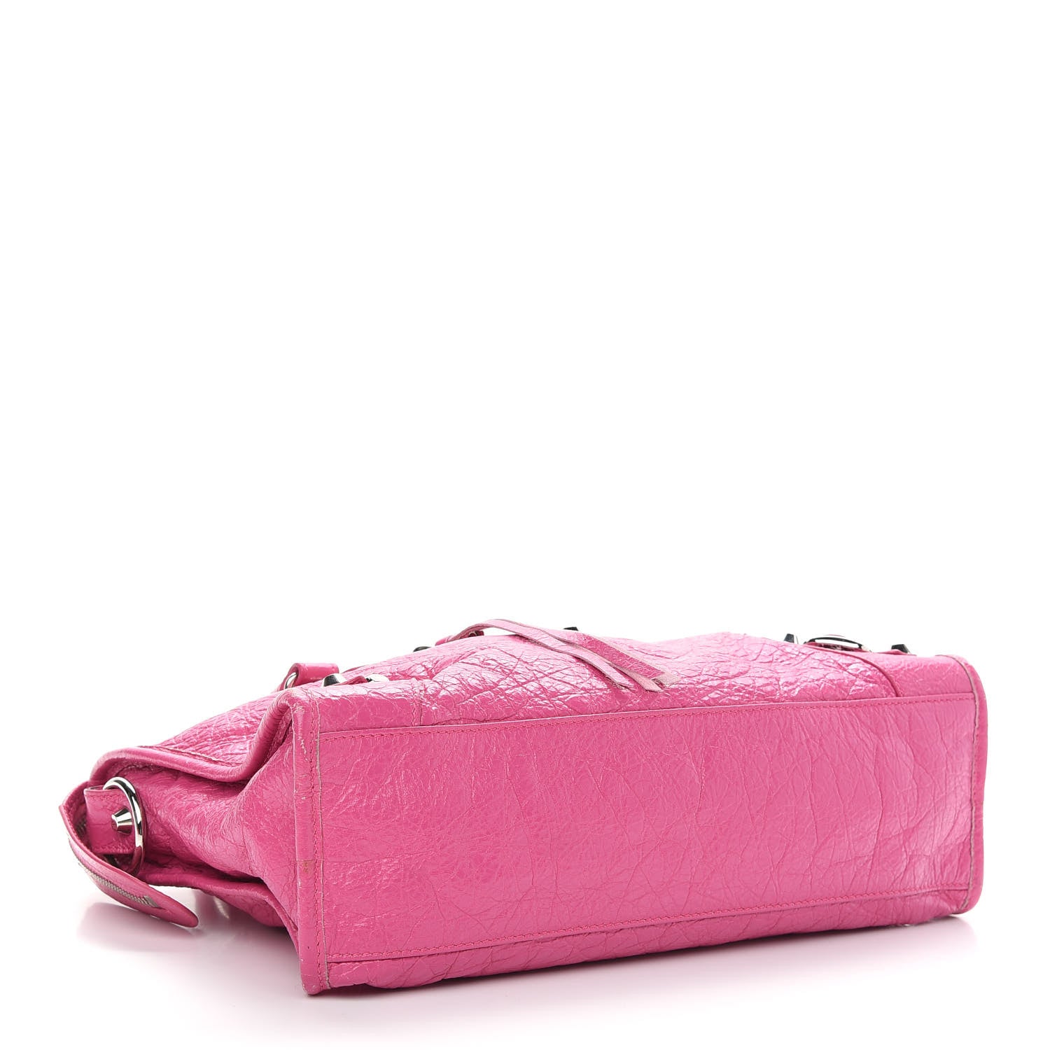 Balenciaga Agneau Classic Silver Hardware S City Rose Flamingo 4 of 11