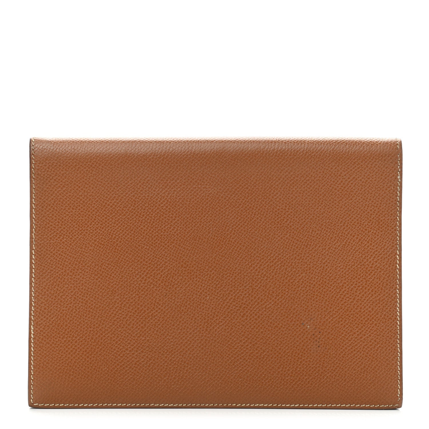 Hermes Courchevel Globe Trotter Agenda Cover GM Gold 1 of 7