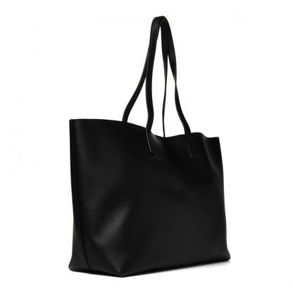 Saint Laurent Calfskin Large Shopping Tote Black 2 of 8