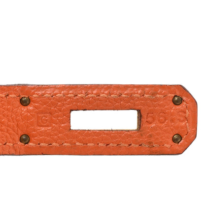 Hermes Togo Birkin 30 Orange 7 of 19