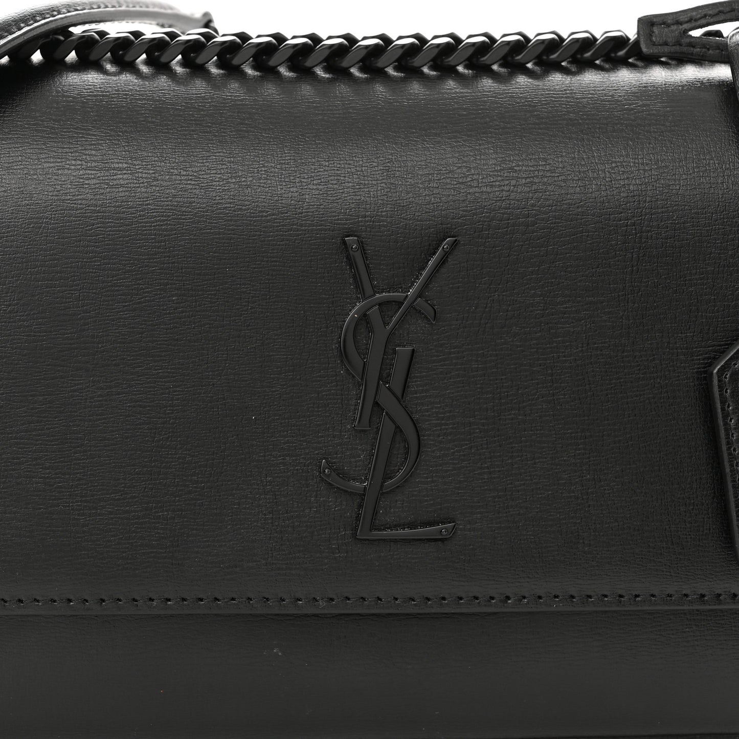 Calfskin Medium Monogram Monochrome Sunset Black