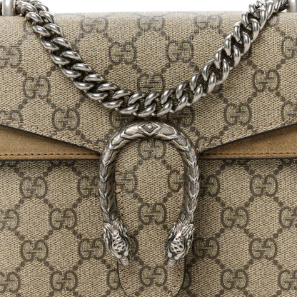 Gucci GG Supreme Monogram Mini Dionysus Shoulder Bag Taupe 8 of 11