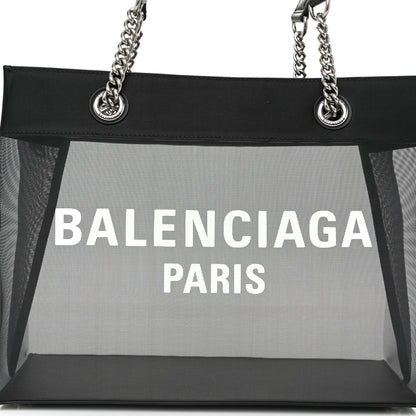 Balenciaga Mesh Medium Duty Free Tote Black 8 of 10