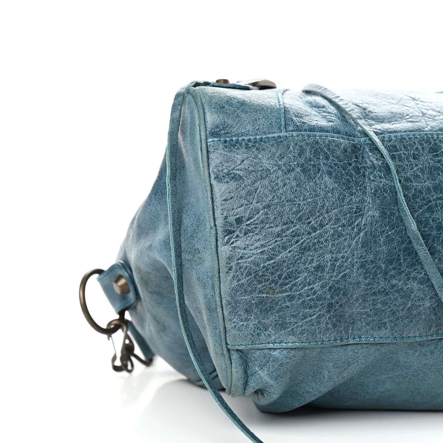 Lambskin Classic Hardware Twiggy Bleu