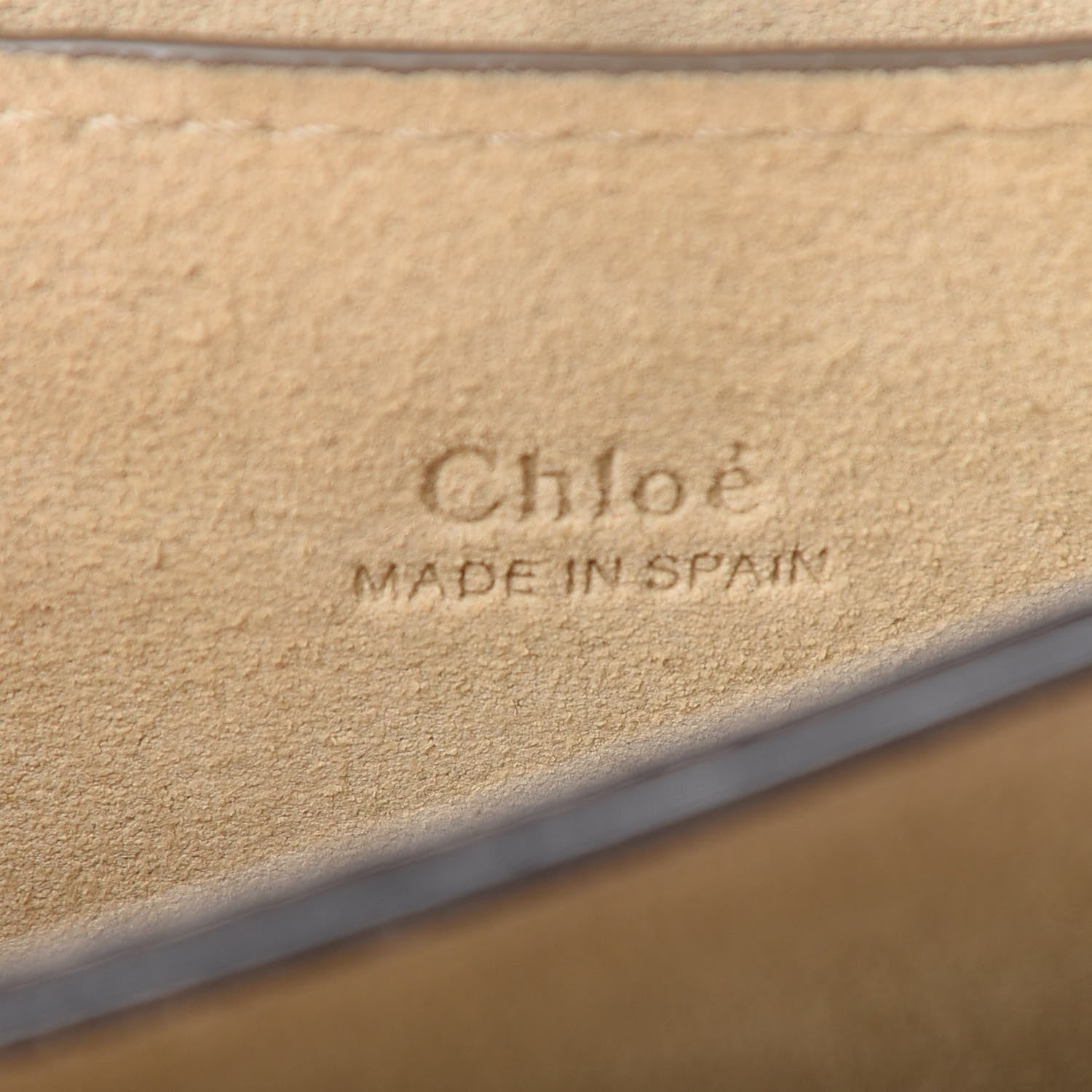 Chloe Suede Calfskin Small Faye Shoulder Bag Motty Grey 6 of 12