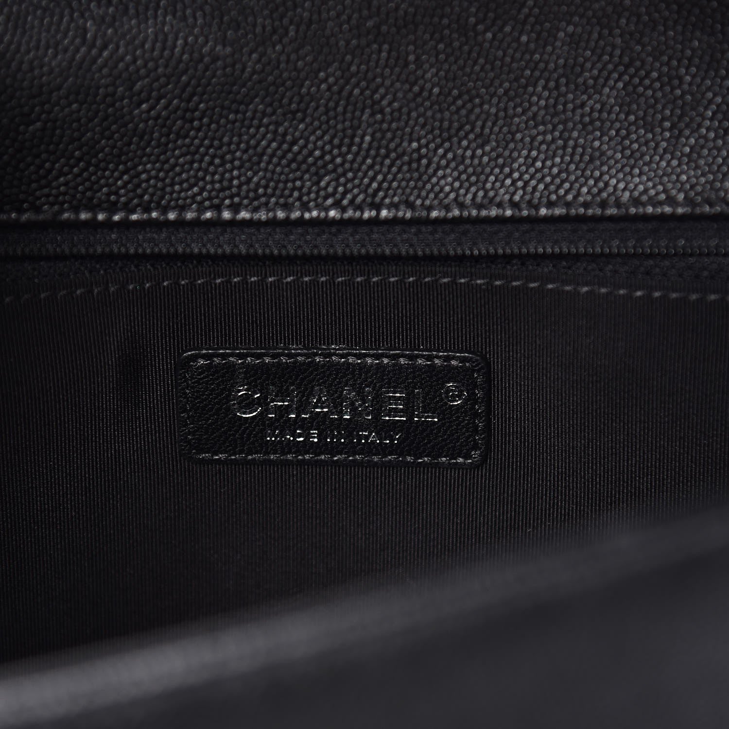 Chanel Caviar Quilted Large Boy Flap Black 6 of 8