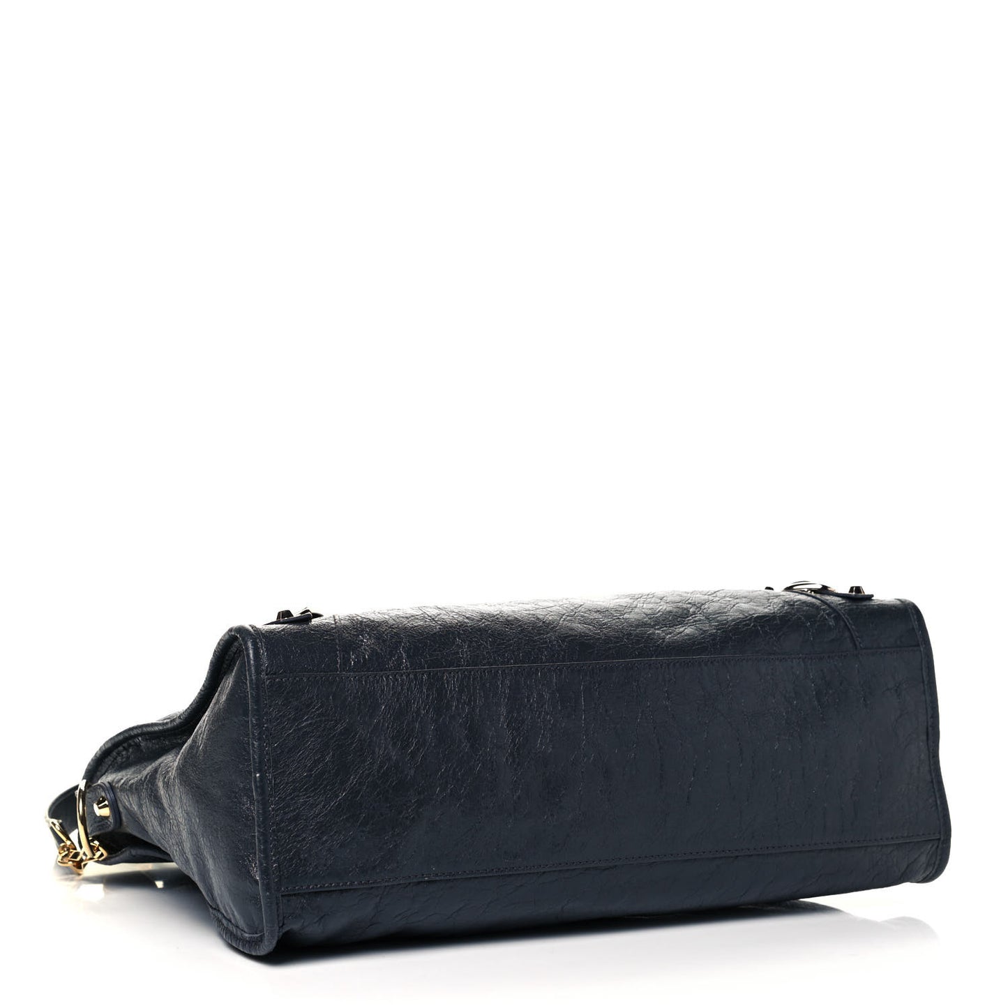 Agneau Classic Gold Hardware City Gris Fossile Anthracite