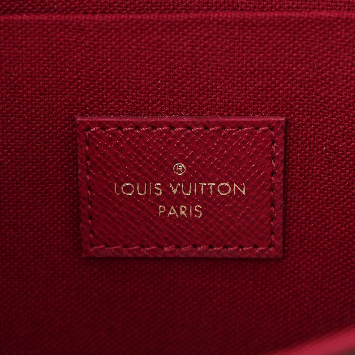 Louis Vuitton Monogram Pochette Felicie Chain Wallet Fuchsia 7 of 13