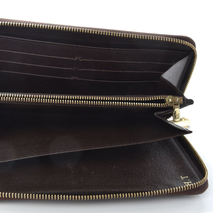 Louis Vuitton Damier Ebene Zippy Organizer Wallet 5 of 8