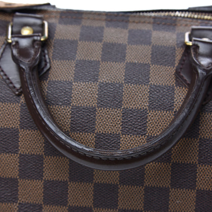 Louis Vuitton Damier Ebene Speedy 30 12 of 16