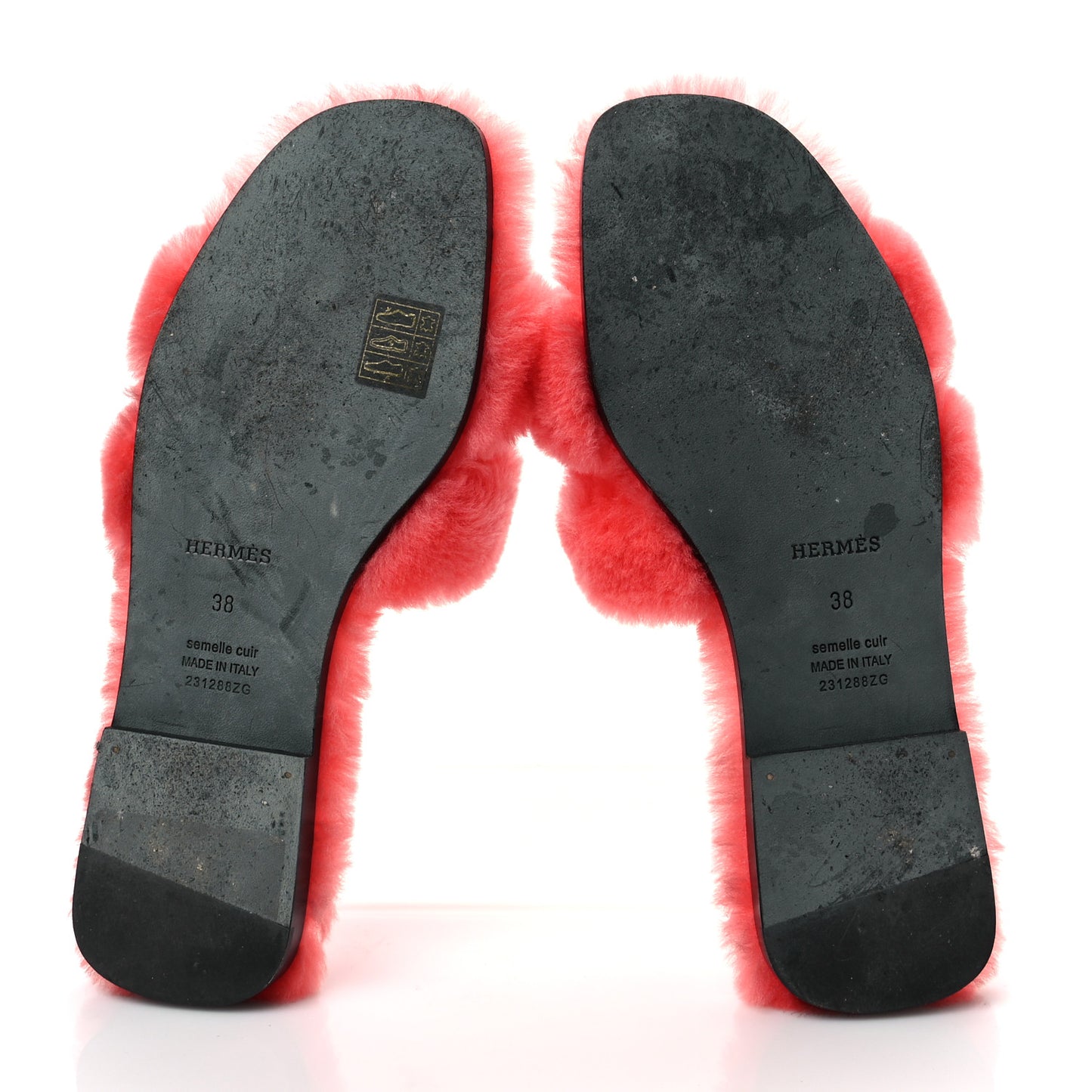 Woolskin Oran Sandals 38 Rose Du Desert