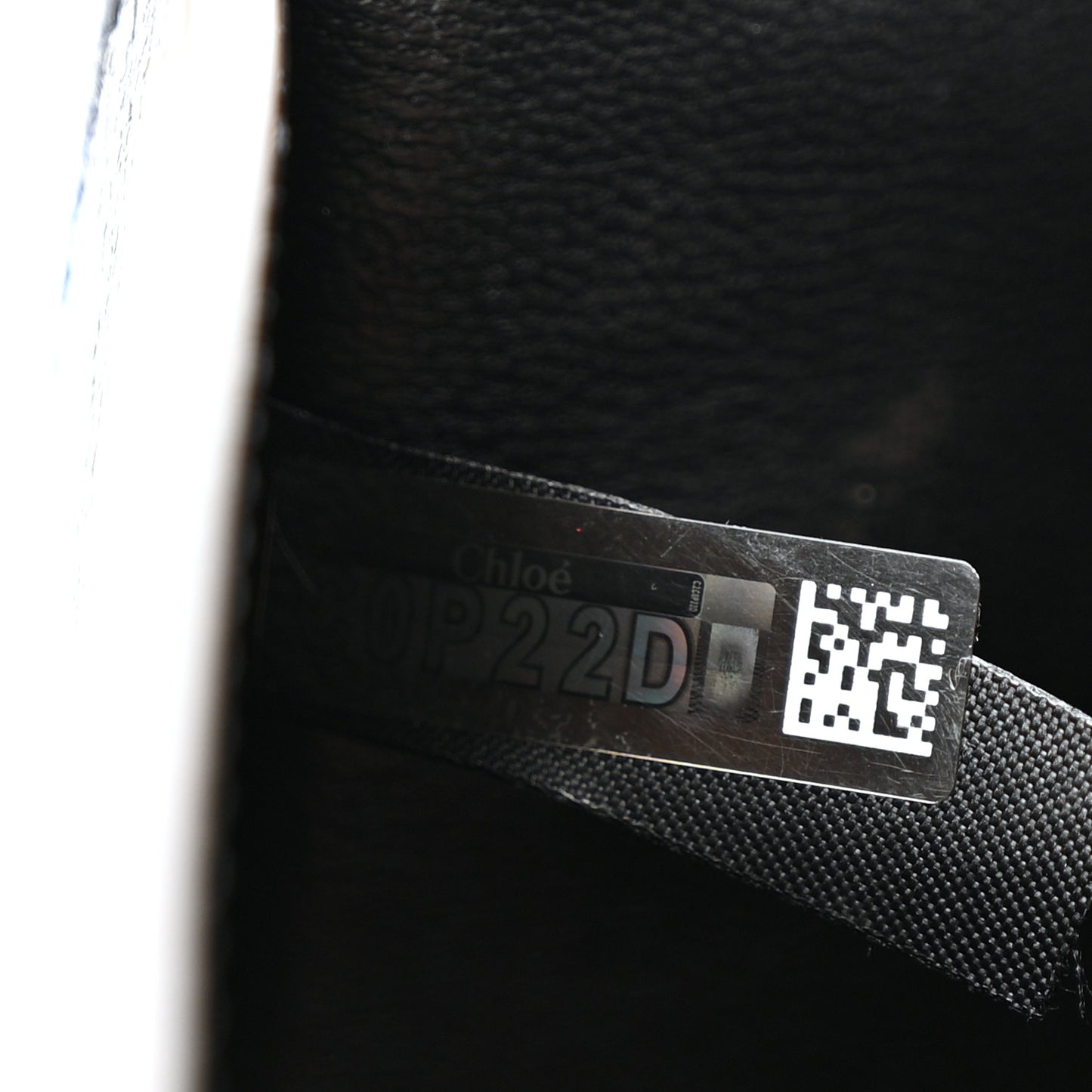 Calfskin Small Nile Bracelet Minaudiere Bag Black