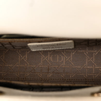 Christian Dior Lambskin Cannage Small My ABCDior Lady Dior White 5 of 14
