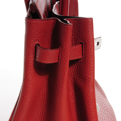 Hermes Togo Birkin 35 Rouge H and Ebene 15 of 24