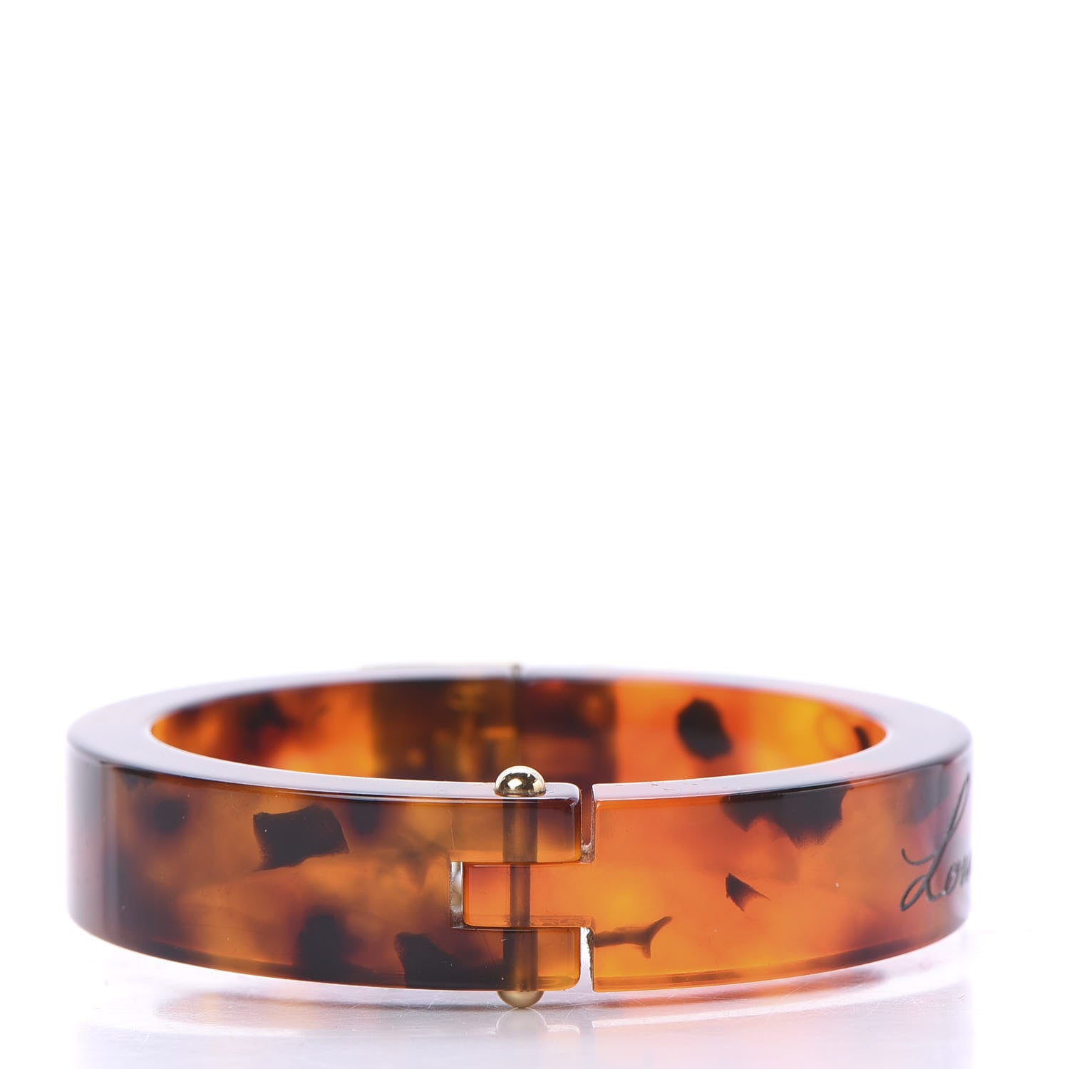 Louis Vuitton Lock Me Bracelet Ecaille 3 of 6