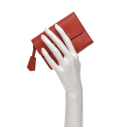 Louis Vuitton Empreinte Pont-Neuf Compact Wallet Cherry 2 of 7