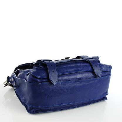 Proenza Schouler Lambskin Medium PS1 Satchel Cobalt Blue 4 of 9