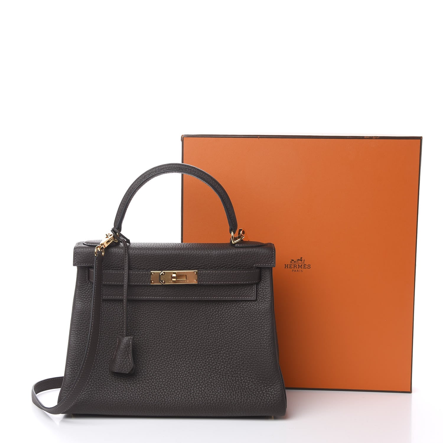 Hermes Taurillon Clemence Kelly Retourne 28 Ebene 16 of 16