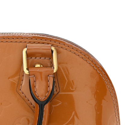 Louis Vuitton Vernis Alma BB Rose Velours 15 of 17