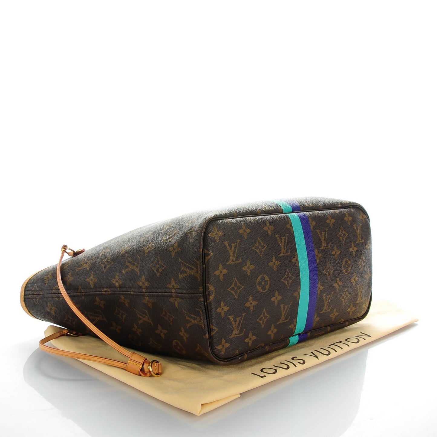 Monogram My LV Heritage Neverfull MM Vert Clair Violet
