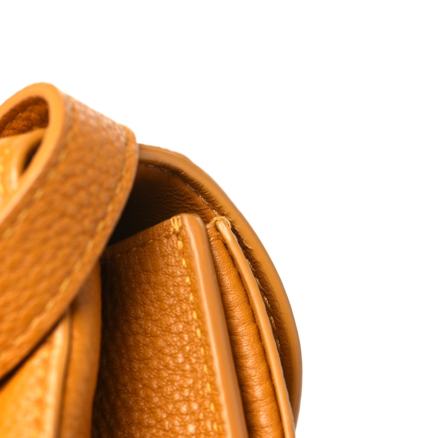 Calfskin Mount Envelope Bag Cob