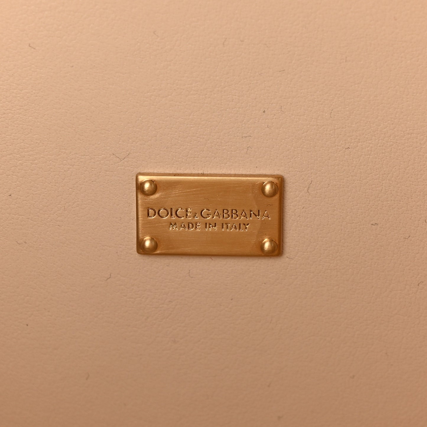 DOLCE & GABBANA Velvet Dolce Mirror Box Regine Gold