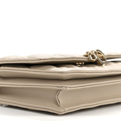 Christian Dior Lambskin Cannage Mini My Dior Bag Sand 9 of 13