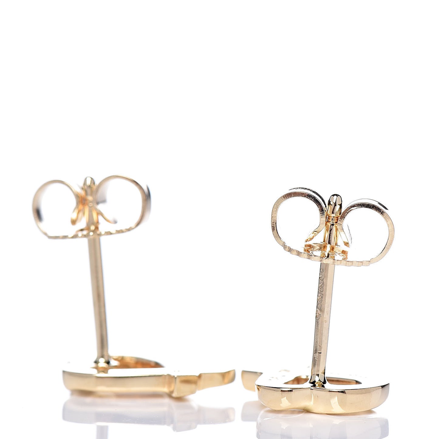 18K Yellow Gold Mini Paloma Picasso Loving Heart Earrings