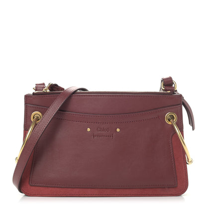 Chloe Calfskin Suede Roy Bag Plum Purple 1 of 11