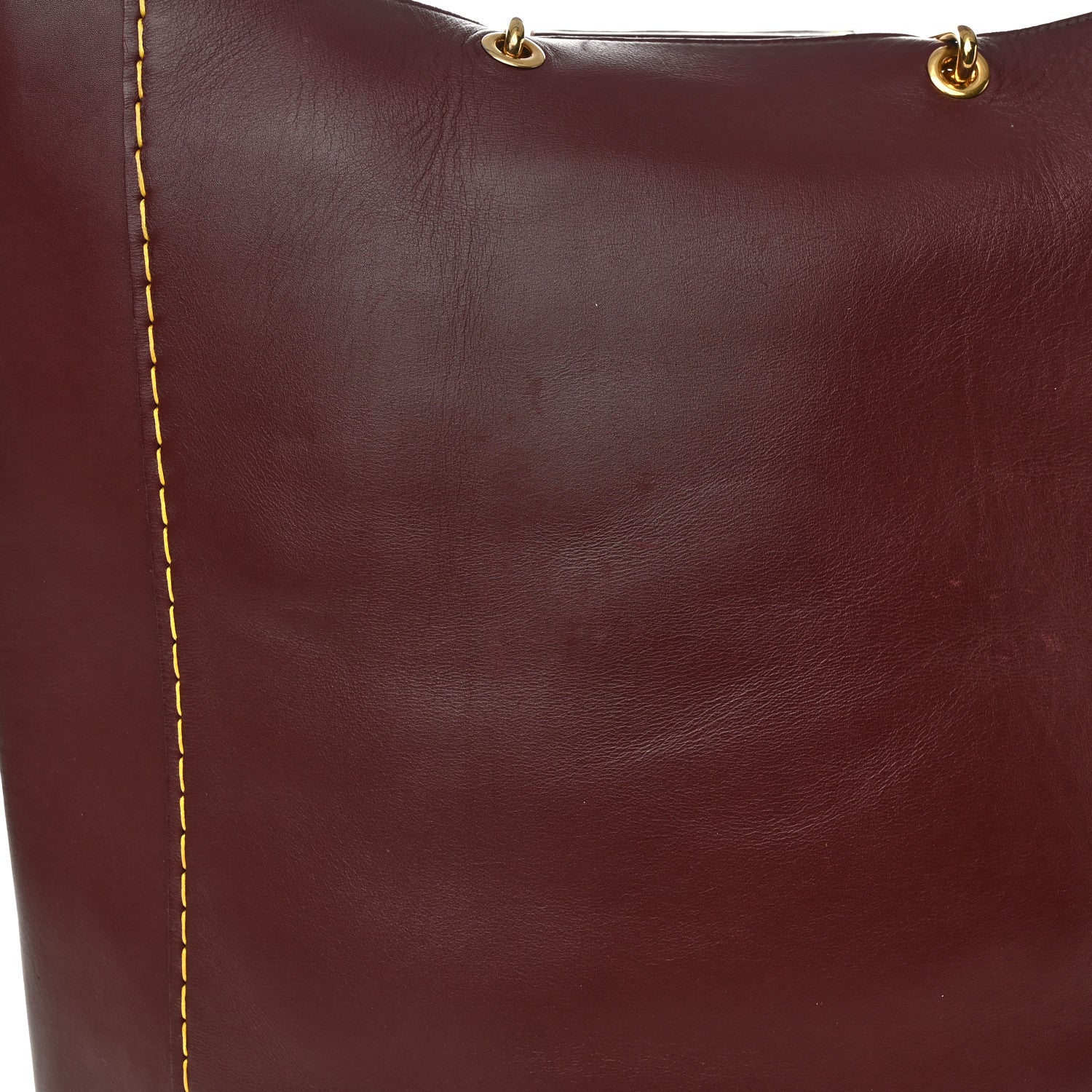 Celine Smooth Calfskin Vertical Cabas Burgundy 11 of 13