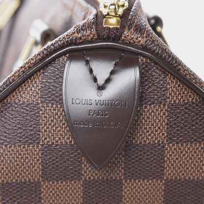 Louis Vuitton Damier Ebene Speedy 25 6 of 7