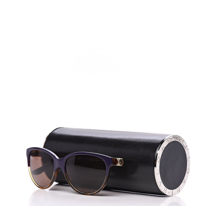 Bulgari BVLGARI Cat Eye 8166-B Sunglasses Blue Tortoise 8 of 8