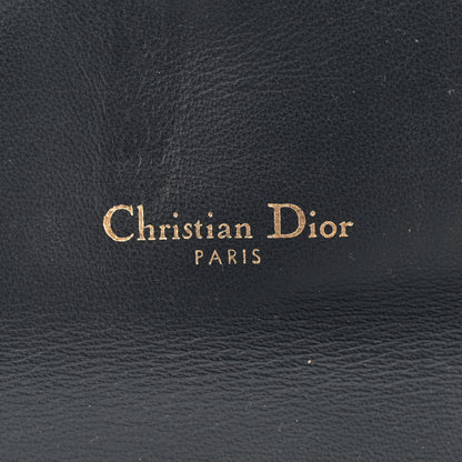 Christian Dior Oblique Saddle Chain Long Wallet Blue 7 of 14