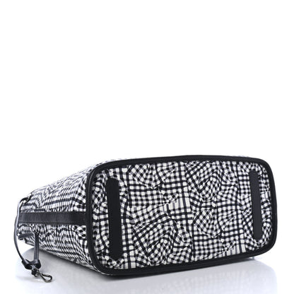 MCM Visetos Medium Liz Reversible Shopper Tote Black 7 of 8