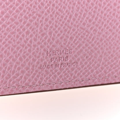 Hermes Epsom Tarmac PM Passport Holder Mauve Sylvestre 6 of 7