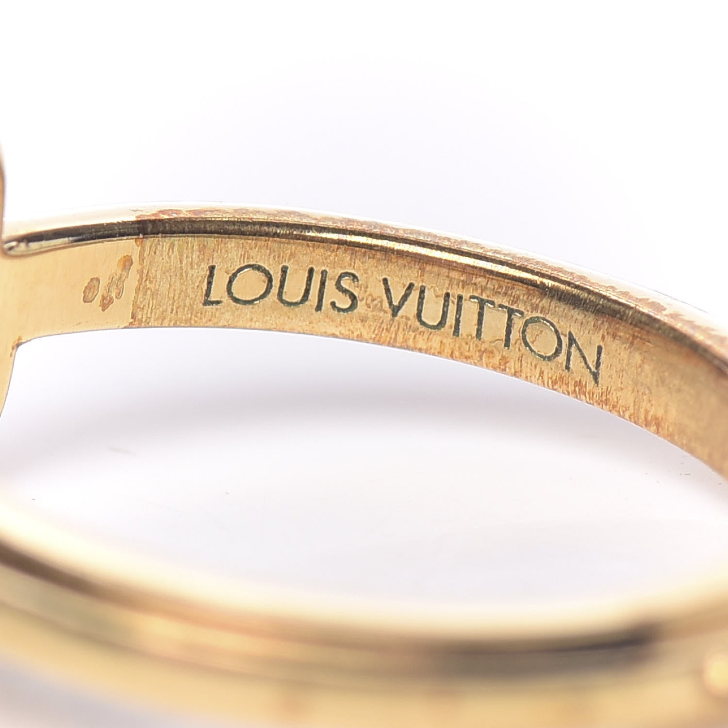 Louis Vuitton LV And Me Ampersand Ring M Gold 5 of 8