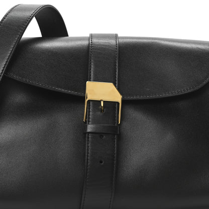 The Row Smooth Calfskin Isla Clutch Black 6 of 8