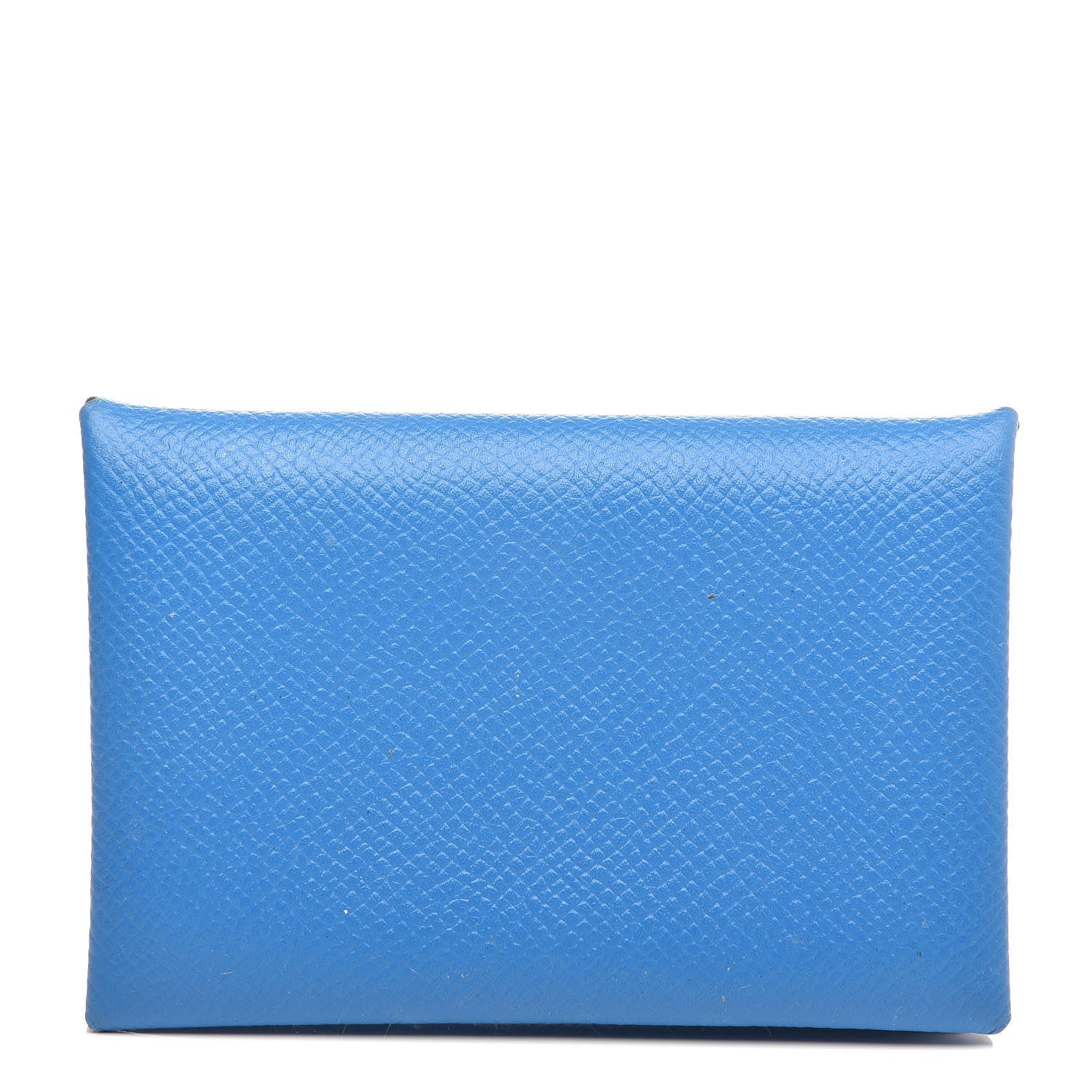 Hermes Epsom Calvi Card Case Bleu Zanzibar 1 of 8