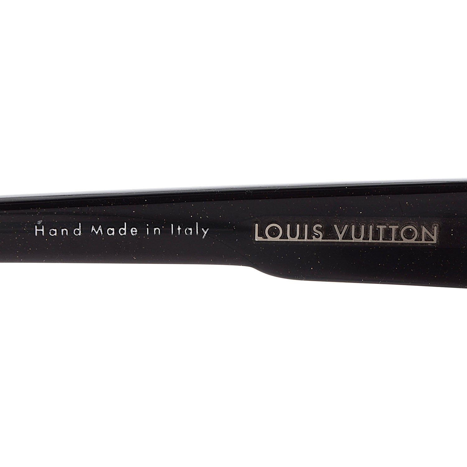 Louis Vuitton Acetate Hortensia Sunglasses Z0485W Black Glitter 4 of 5