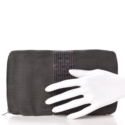 Hermes Canvas Herline Wallet Grey 2 of 15