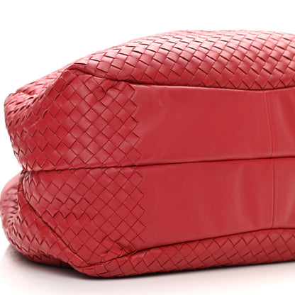 Bottega Veneta Nappa Intrecciato Campana Hobo Red 8 of 10