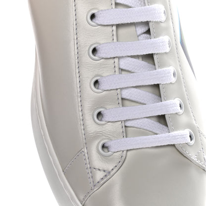 Gucci Calfskin Nappa LOVED Print Mens Ace Sneakers 9 White Red Flame Green 11 of 13