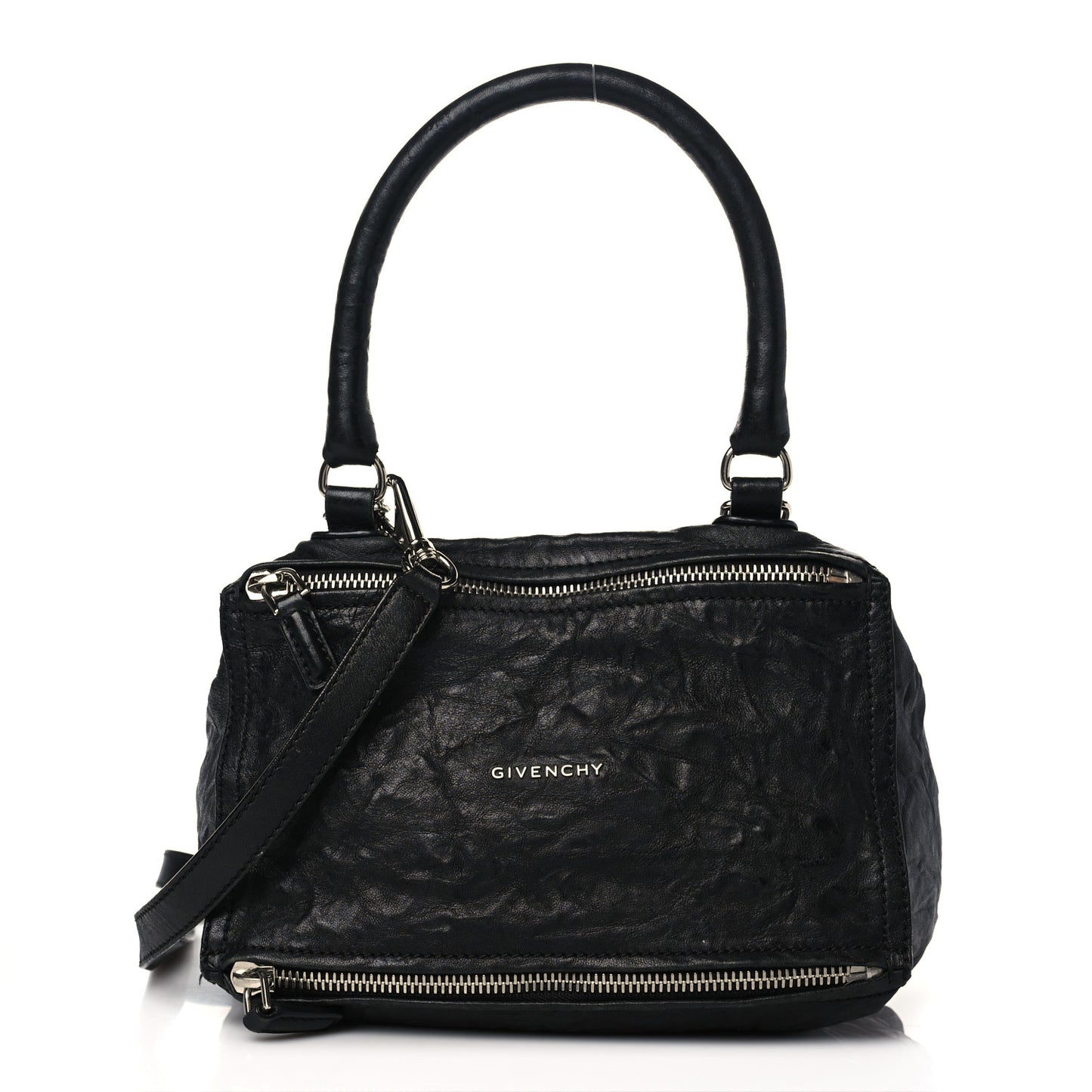 Tumbled Sheepskin Small Pandora Black