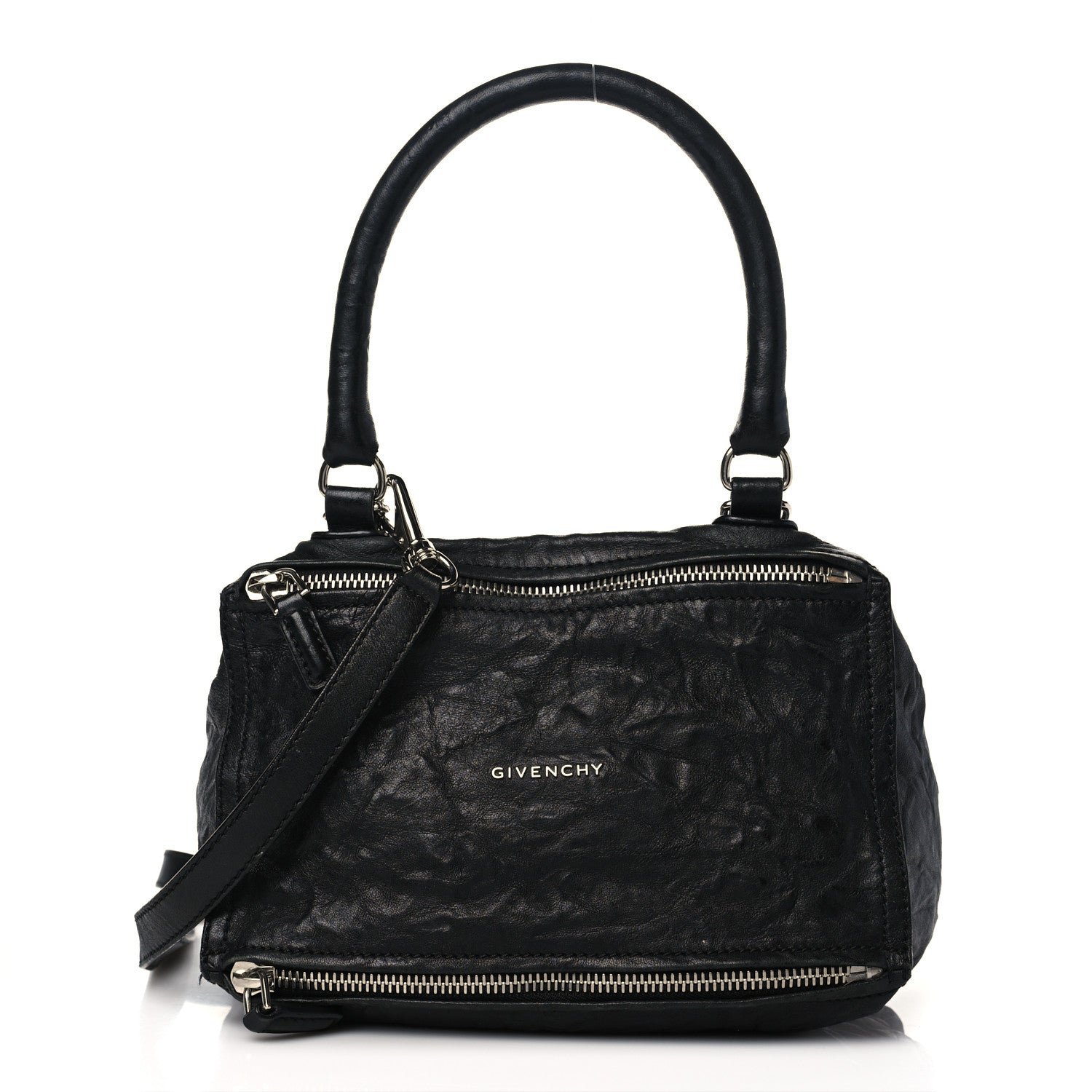 Givenchy Tumbled Sheepskin Small Pandora Black 1 of 9