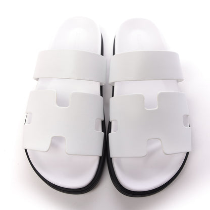 Hermes Calfskin Womens Ankara Sandals 40.5 White 5 of 11
