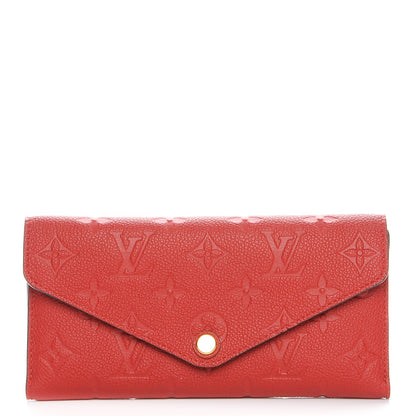 Louis Vuitton Empreinte Josephine Wallet Cherry 1 of 7